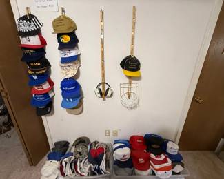 Huge cap collection, sports, locations and advertisement