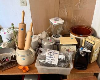 Lots of small appliances