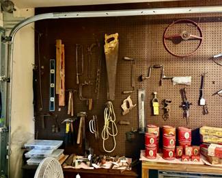 More tools, like new, vintage & antiques Vintage Prince Albert Cans and cigar boxes