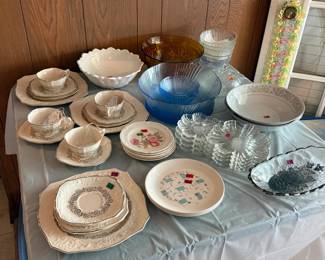 Vintage dishes