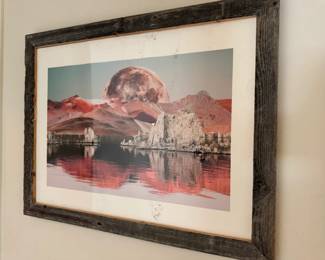 Art print and picture frame