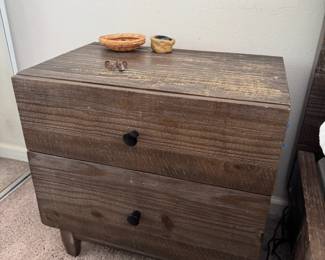 modern furniture, farmhouse furniture, side table, bedside table with with build in USB sockets