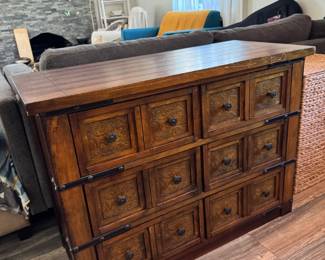 vintage wooden drawers