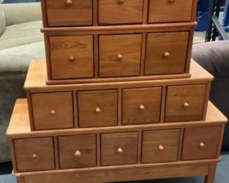 Wood Storage Cabinet