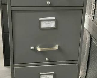 Light Gray Filing Cabinet