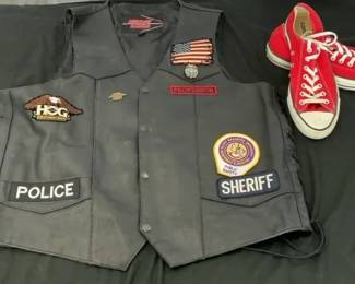 Converse Sneakers Harley Davidson Vest