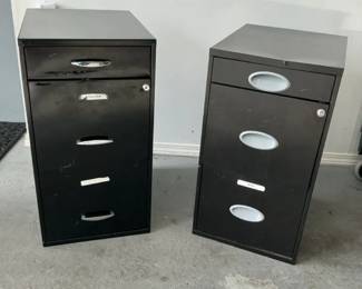 Two File Cabinets