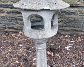 Concrete garden ornament