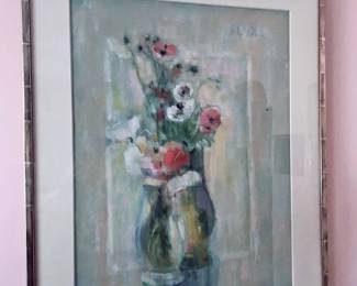 Hobson Pitmann pastel on paper