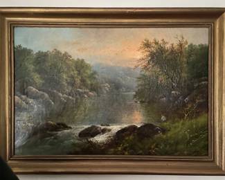 Hudson Valley oil on canvas