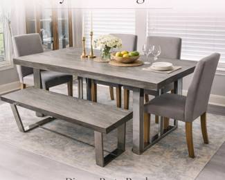 Stylish dining room setup