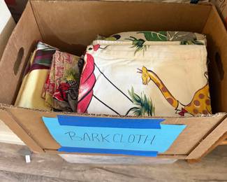 Vintage Barkcloth 