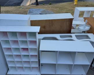 More storage/ shelves 