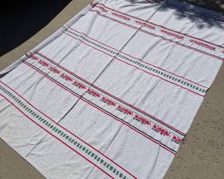 Vintage camp blanket 