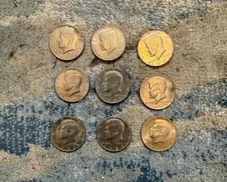 1980’s JFK half dollars 