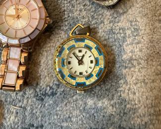 Vintage Lucerne Necklace Watch