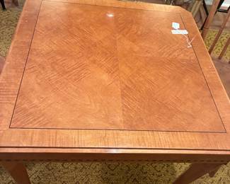 Inlaid game table