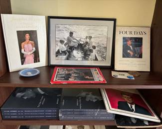 John Fitzgerald Kennedy Memorial, Original Sothebys sale catalogues, sealed, Jacqueline Kennedy Onasis sale