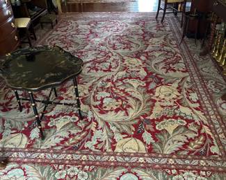 Two rugs floral, 9 X 12, 12X 16