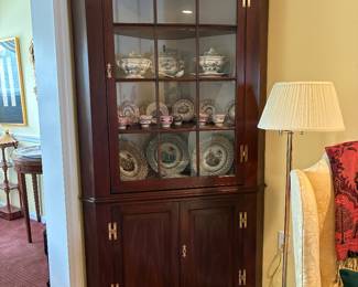 Kittinger Furniture Co corner cupboard