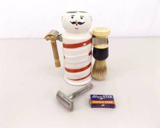 Gillette Razors, Stand, etc.