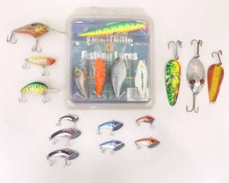 Lot of Rare Vintage As seen on TV, Blade Baits, etc. Fishing Lures