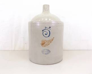 Antique Red Wing #5 Large Wing Jug In EXCELLENT Condition