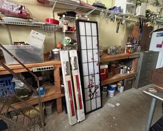 More stuff and room divider screen