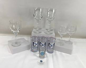 Kentucky Derby Glasses and Other Horse Branded Wine Glasses