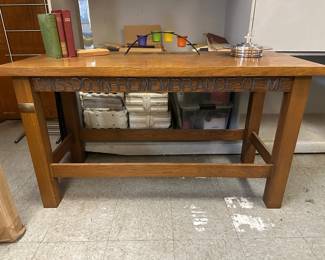 Wood table