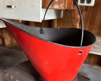 Vintage Metal Coal Scuttle