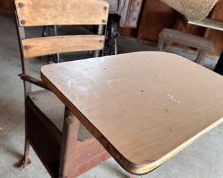 Vintage Student Desk