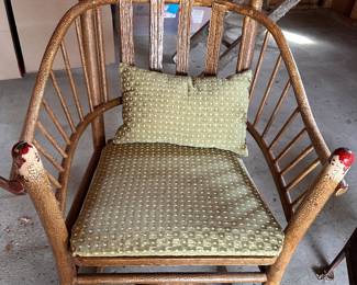 Unique, One-of-a-Kind Barrel Rocking Chair