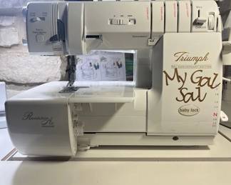 Baby Lock Triumph Serger Sewing Machine