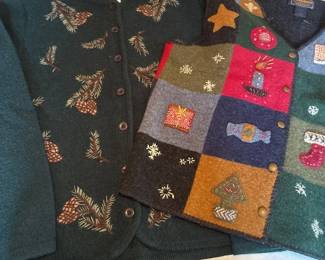 Pendleton Embroidered Sweater Size M,wool, Wool rich Medium Embroidered Vest