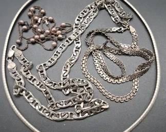 Sterling Silver Necklaces