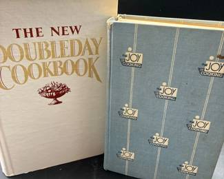 1950s Joy of Cooking  Doubleday Cookbook Lot  2 Classic Hardcover Cookbooks