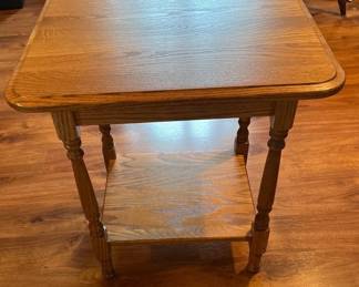 Solid Oak Side Table