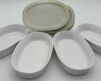 Corning Ware 4 Pc Covered Dishes