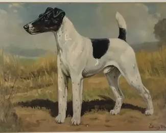 Earl Maynard Hunting Dog Print  Framed Pointer Sporting Art
