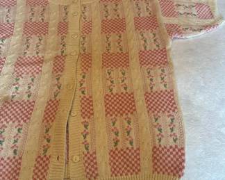 Vintage Northern Isles Hand Embroidery Large Petites