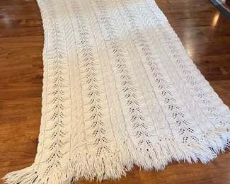 Hand Crocheted Afghan