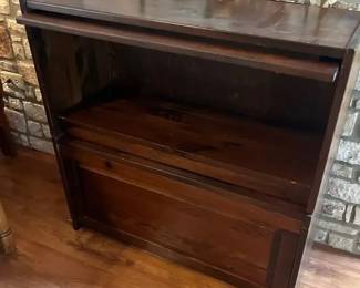 Wood Barrister Book Shelves