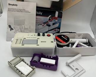 Deluxe Simplicity, Bias and Piping Machine