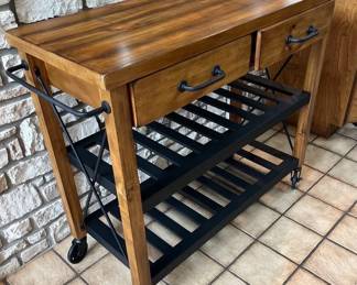 Crosly Rolling Kitchen Cart