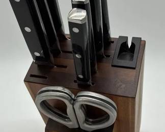 Faberware Knife Block And Knives