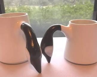 Stephen Schiffer, Goose Mug Pair