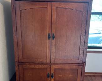 Wood Armoire