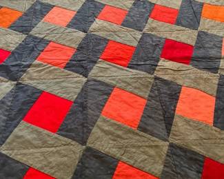 Vintage Hand Stitched Quilt