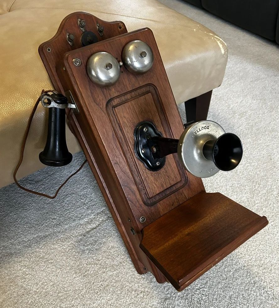 Kellogg Antique Telephone